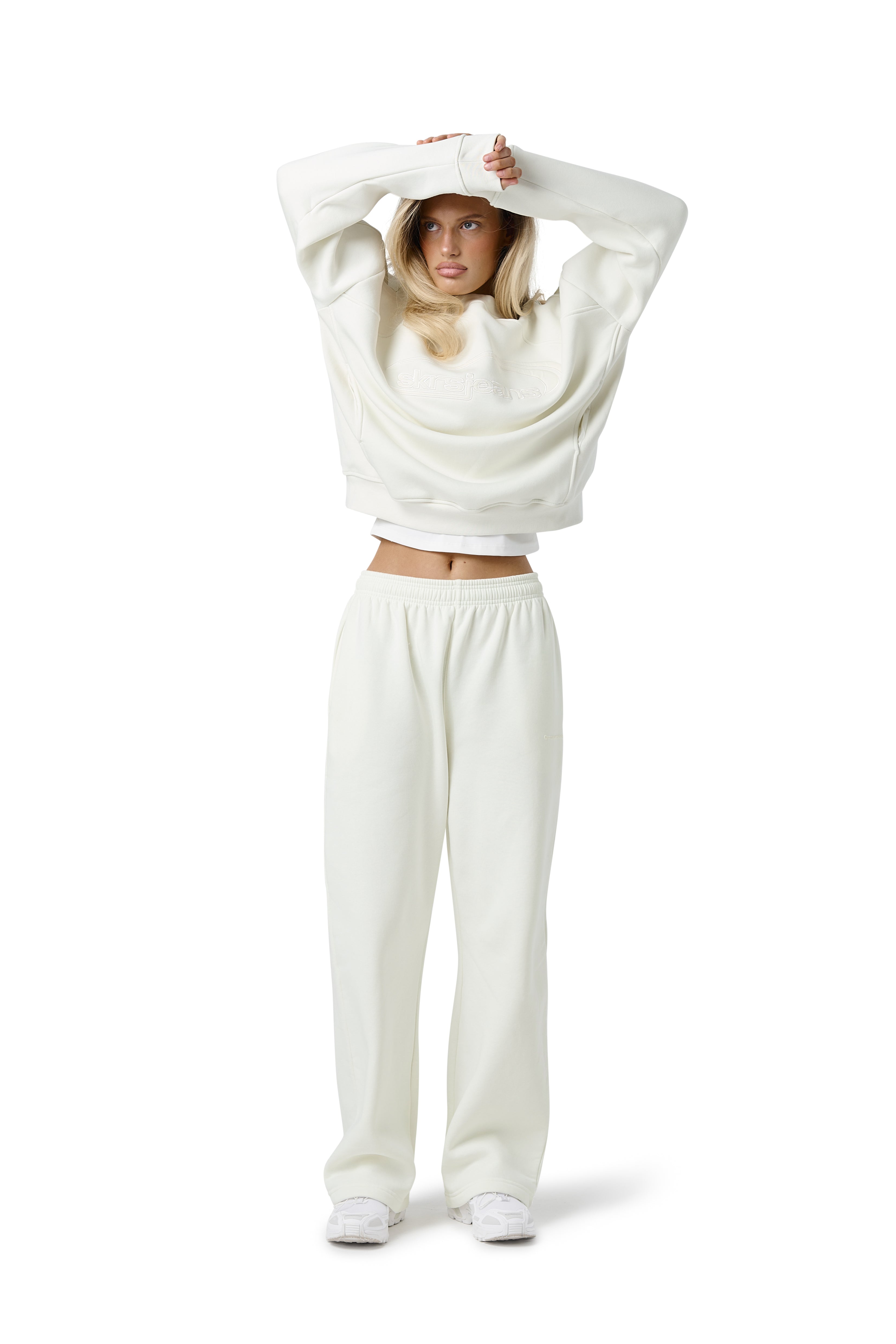 Series Wide Leg Sweatpants in Balm